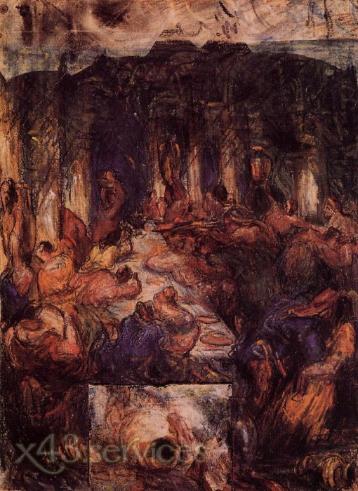 Paul Cezanne - Das Fest - The Feast 2